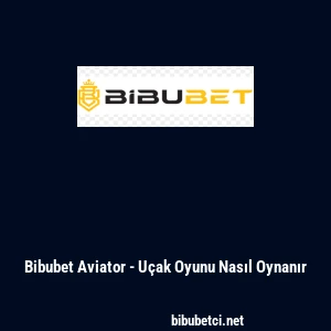 Bibubet Aviator - U&ccedil;ak Oyunu Nasıl Oynanır